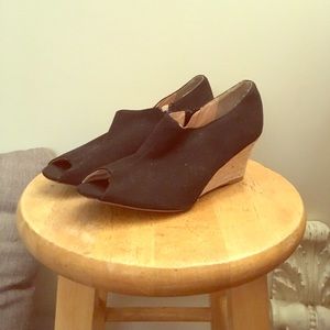 Marais USA espadrille peep toe heel 7, 7.5